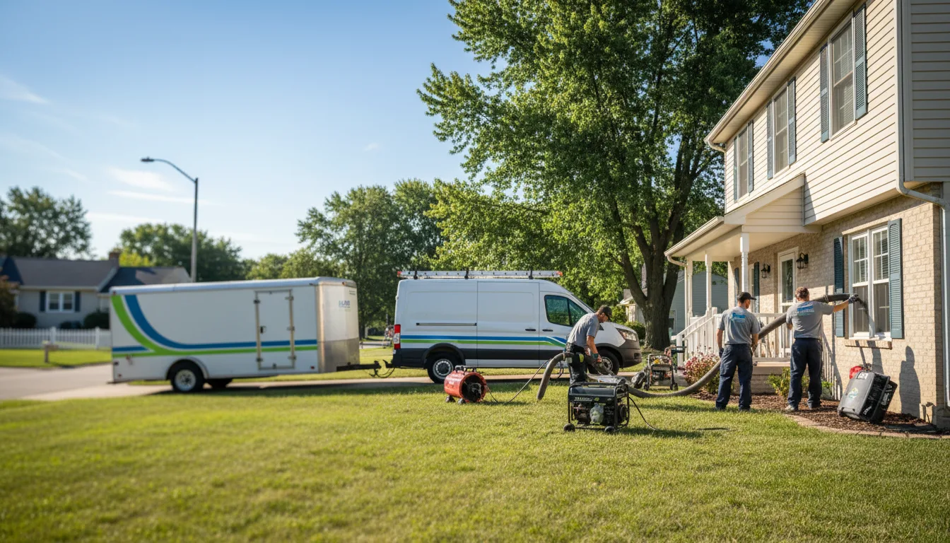 Flooded Basement Restoration And Cleanup With Repair in Greenwood, NE near me